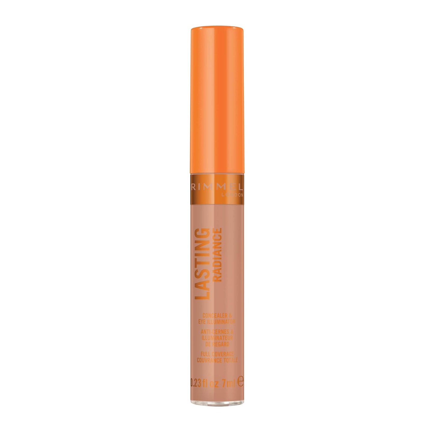 Rimmel Lasting Radiance Full Coverage Concealer and Eye Illuminator, SPF 25, (Rimmel Wake Me Up Concealer Upgrade), 70 Fawn, 7 ml (Pack of 1)