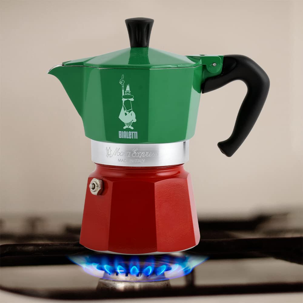 Bialetti Moka Express Italia Collection (Tricolor)