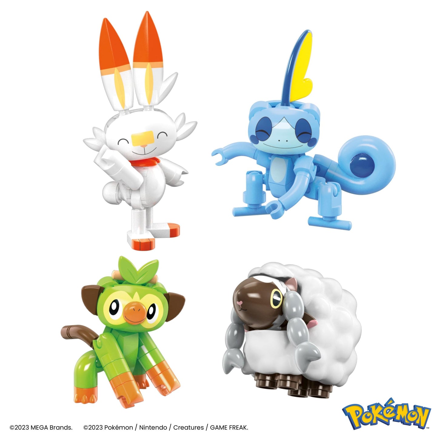 MEGA Pokemon Building Toys Set Fire-Type Trainer Team