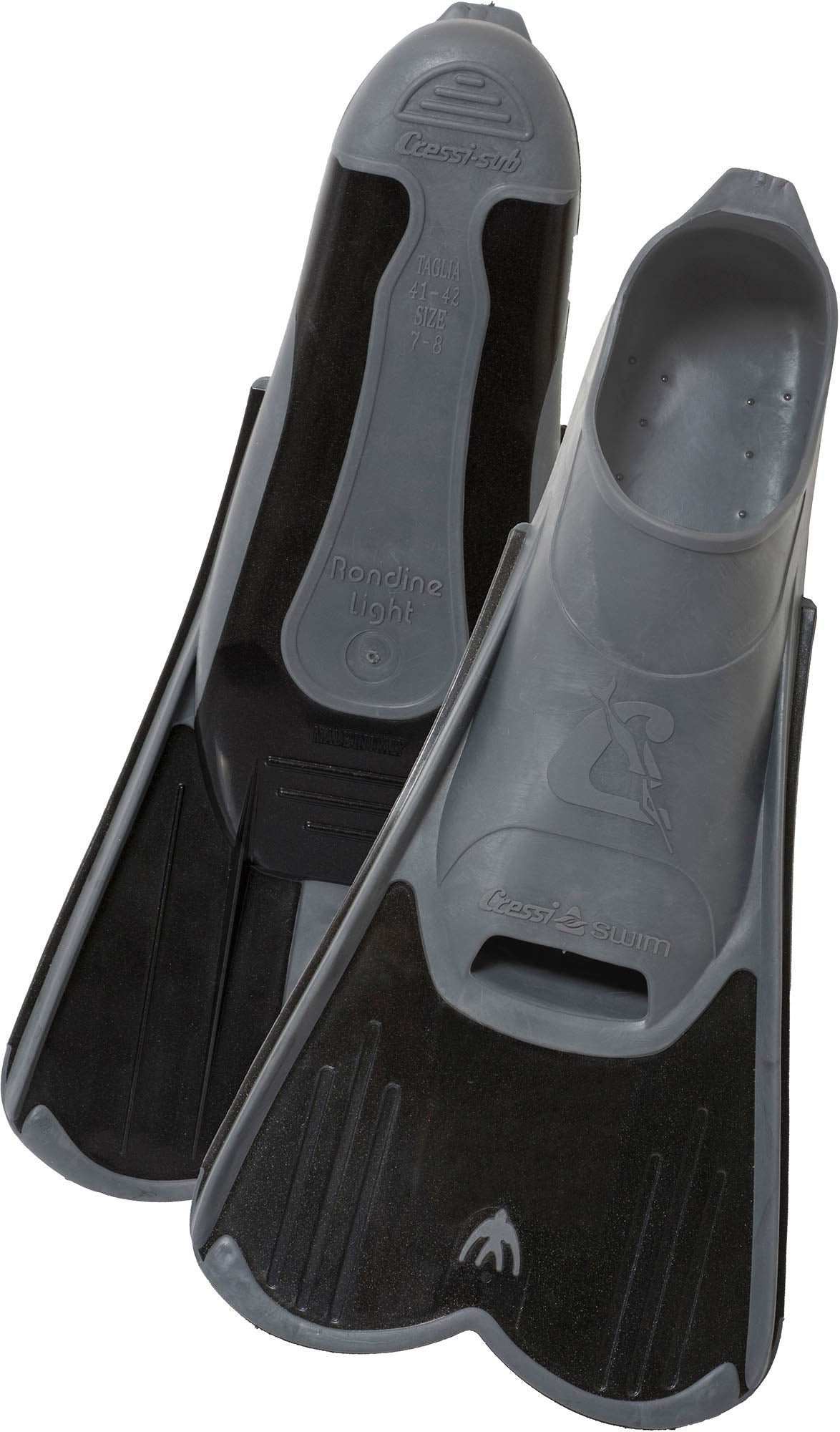 Cressi Light Fins - Light And Powerful Short Fins For Swimming/Snorkelling Adults And Children Unisex
