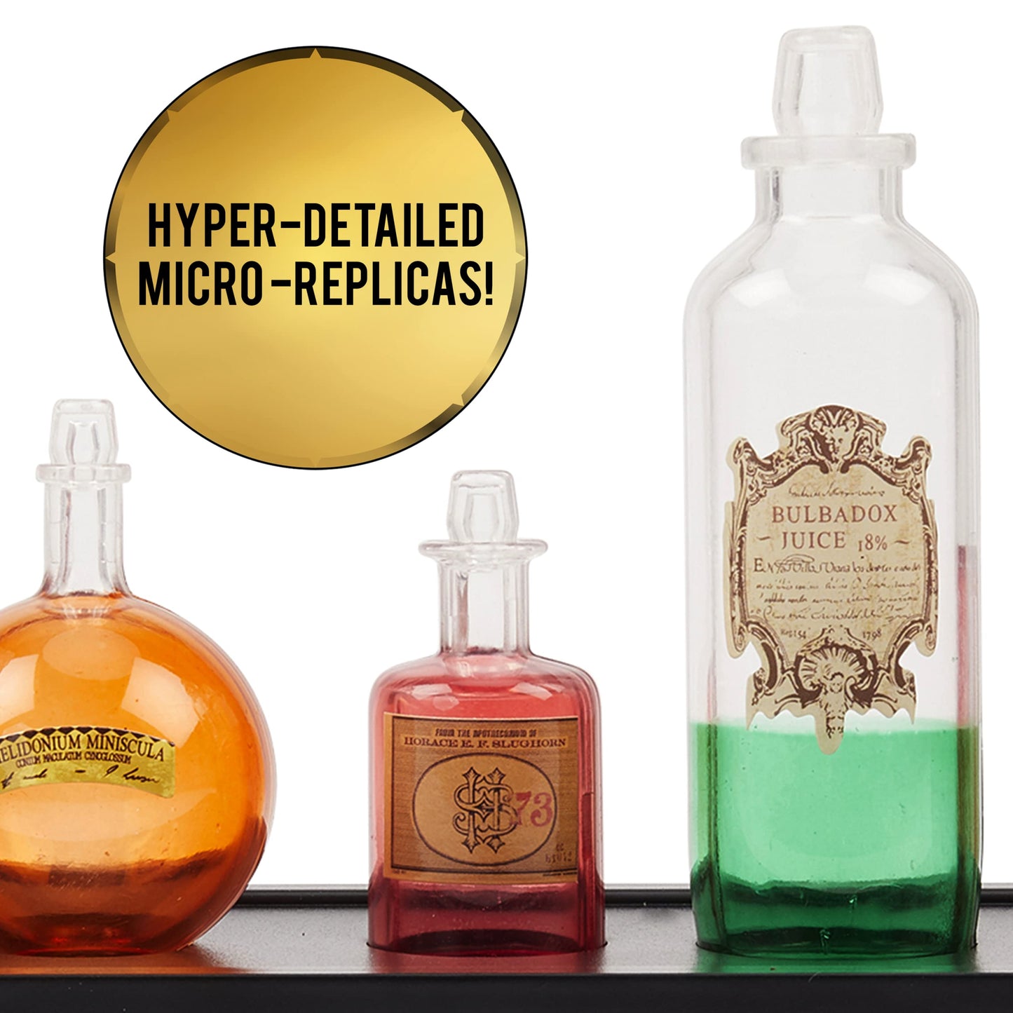 Professor Snape's Potion Bottles Mood Lamp | Bedroom Accessory Night-Light | Official Wizarding World Harry Potter Gifts, Toys and Collectables