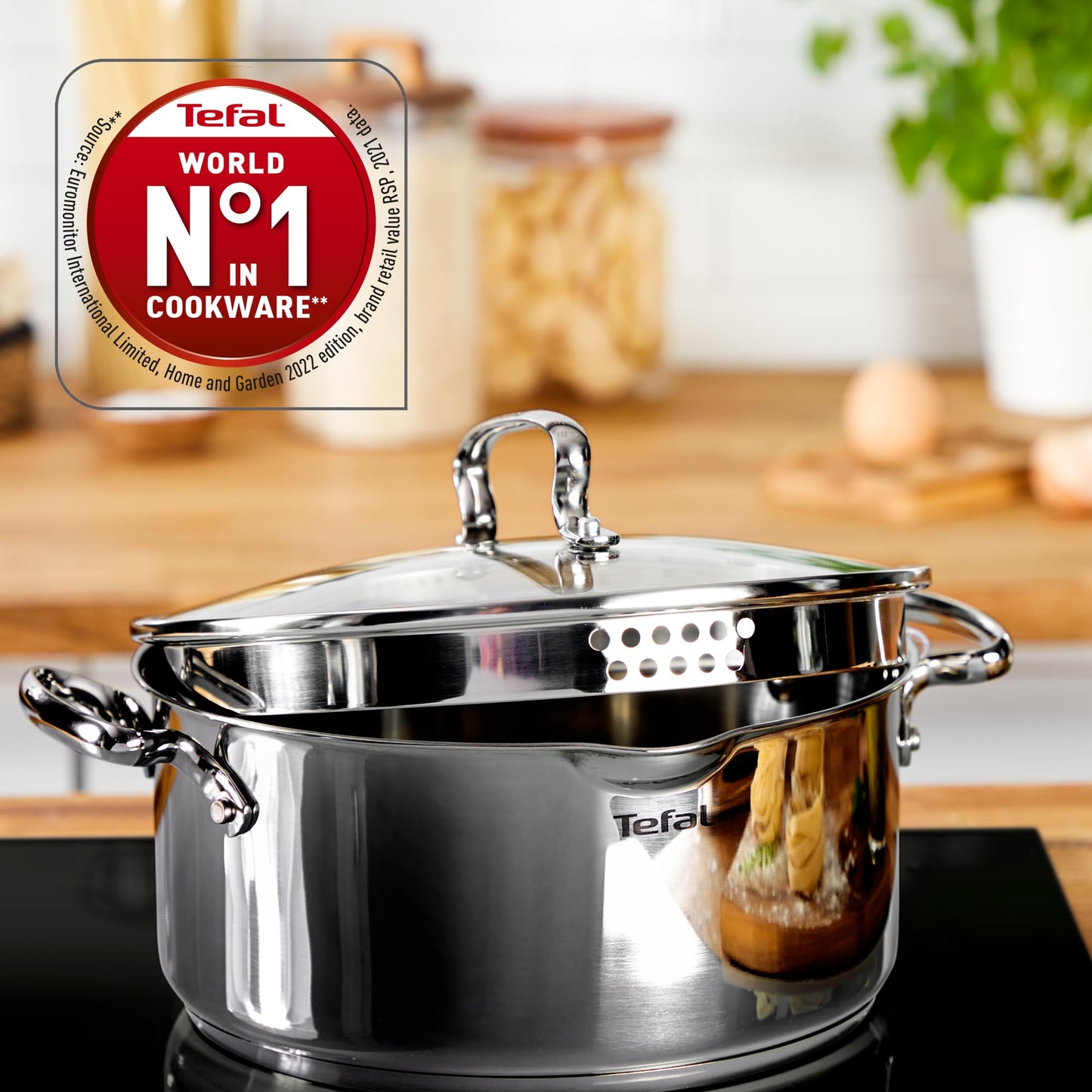 Tefal A70542 Duetto Cooking Pot