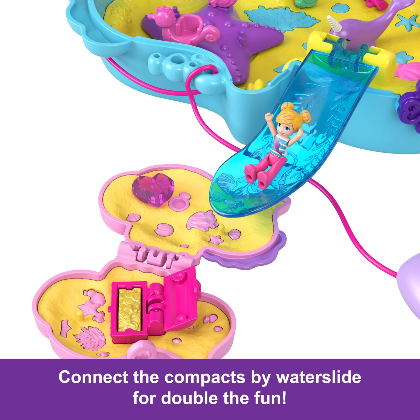 Polly Pocket Toy Figure Playset