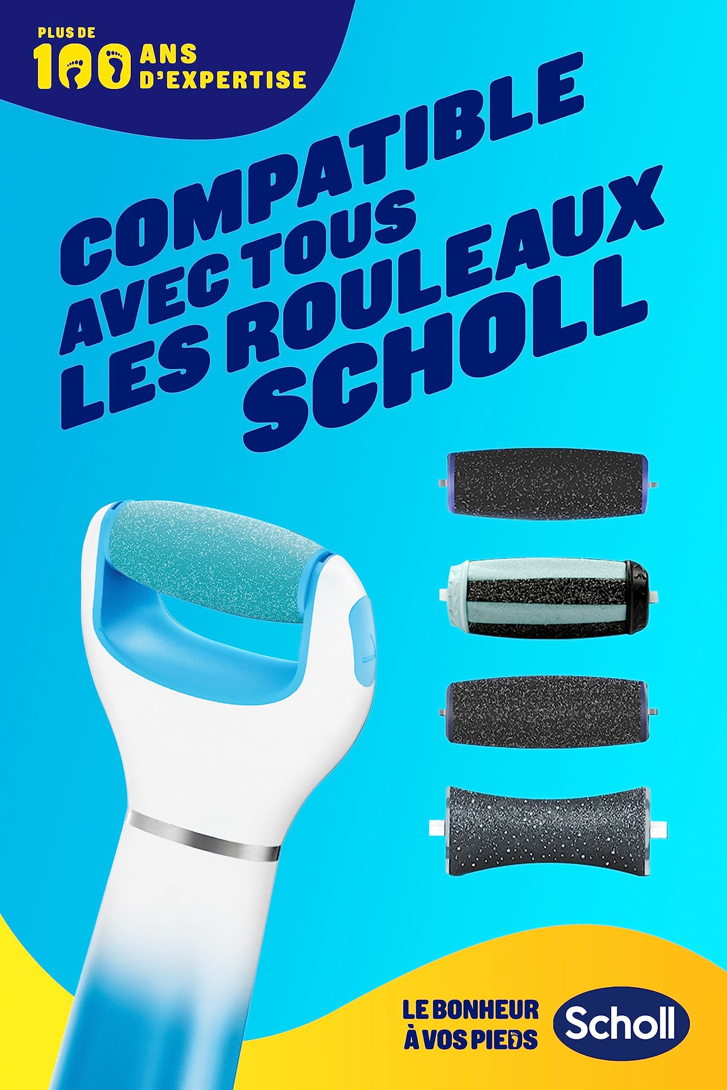 Scholl Velvet Smooth Electric Foot File with Marine Minerals