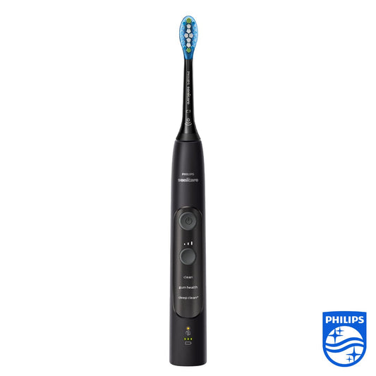 Philips Sonicare ExpertClean 7300 HX9601/02 Sonic Electric Toothbrush with Travel Case, Black