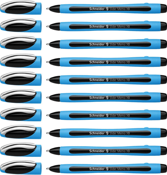 Schneider Slider Memo XB Ballpoint Pen Pack of 10