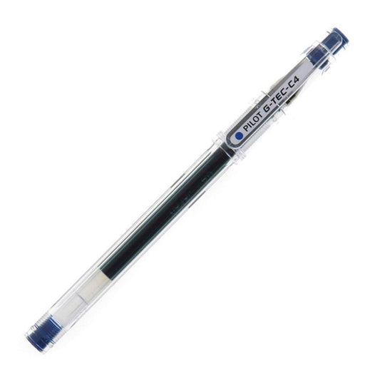 Pilot G-Tec C4 Gel Microtip Rollerball Pen, 0.4 mm Tip, Box of 12
