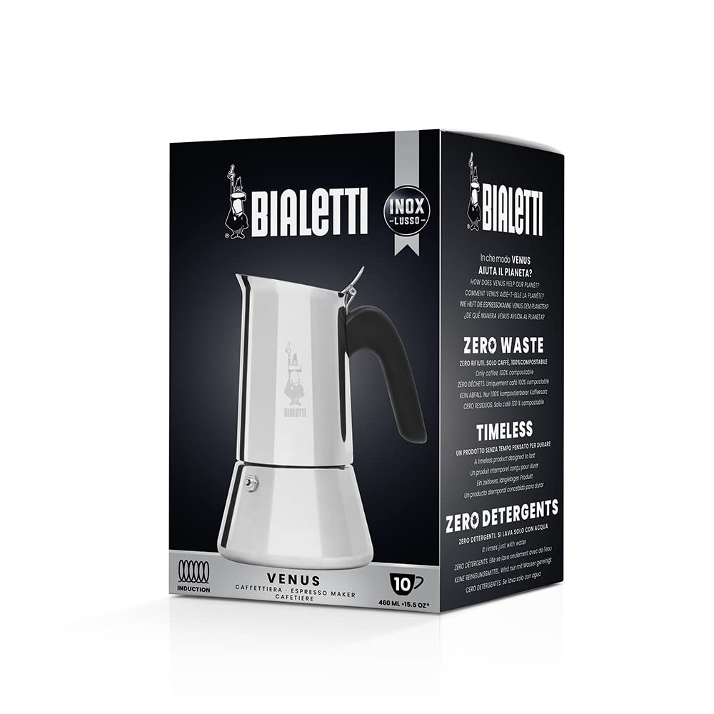 Bialetti New Venus Steel Coffee Maker