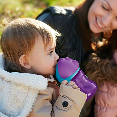 AVENT Philips Sippy Cup for Toddlers & Babies, BPA Free, Purple & Blue (Model SCF796/02)
