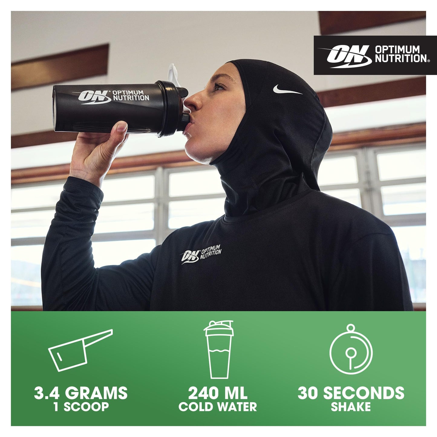 Optimum Nutrition Micronised Creatine Powder, 100% Pure Creatine Monohydrate Powder for Performance and Muscle Power