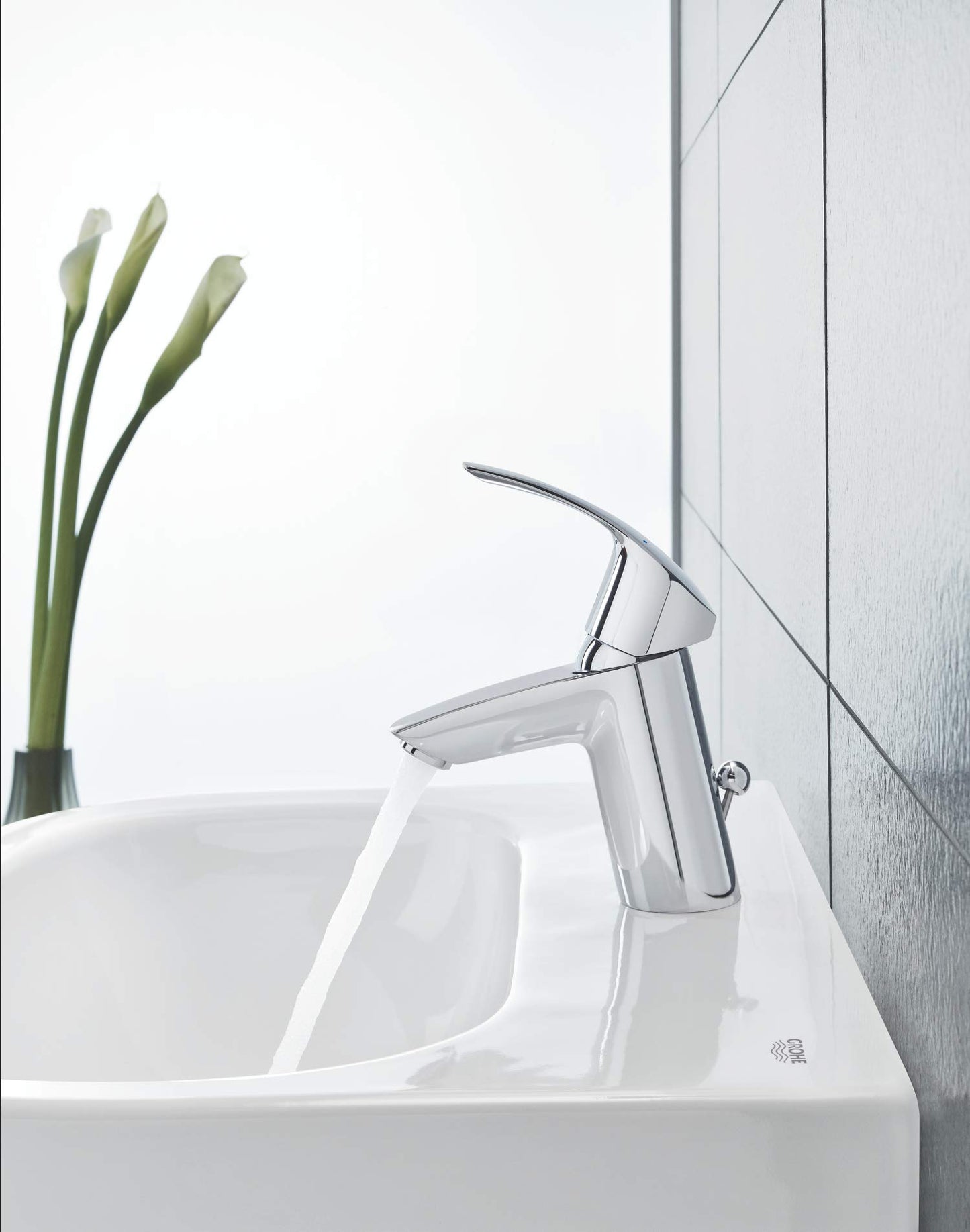 GROHE 33265002 | Eurosmart Basin Tap | S | Pop-Up Waste