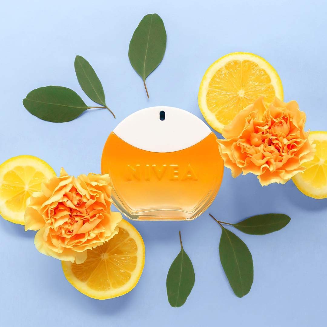 Nivea Sun Eau de Toilette (30 ml), Nivea Sun Eau de Toilette with the Original Nivea Sun Cream Fragrance, Summer Fragrance in Iconic Perfume Bottle