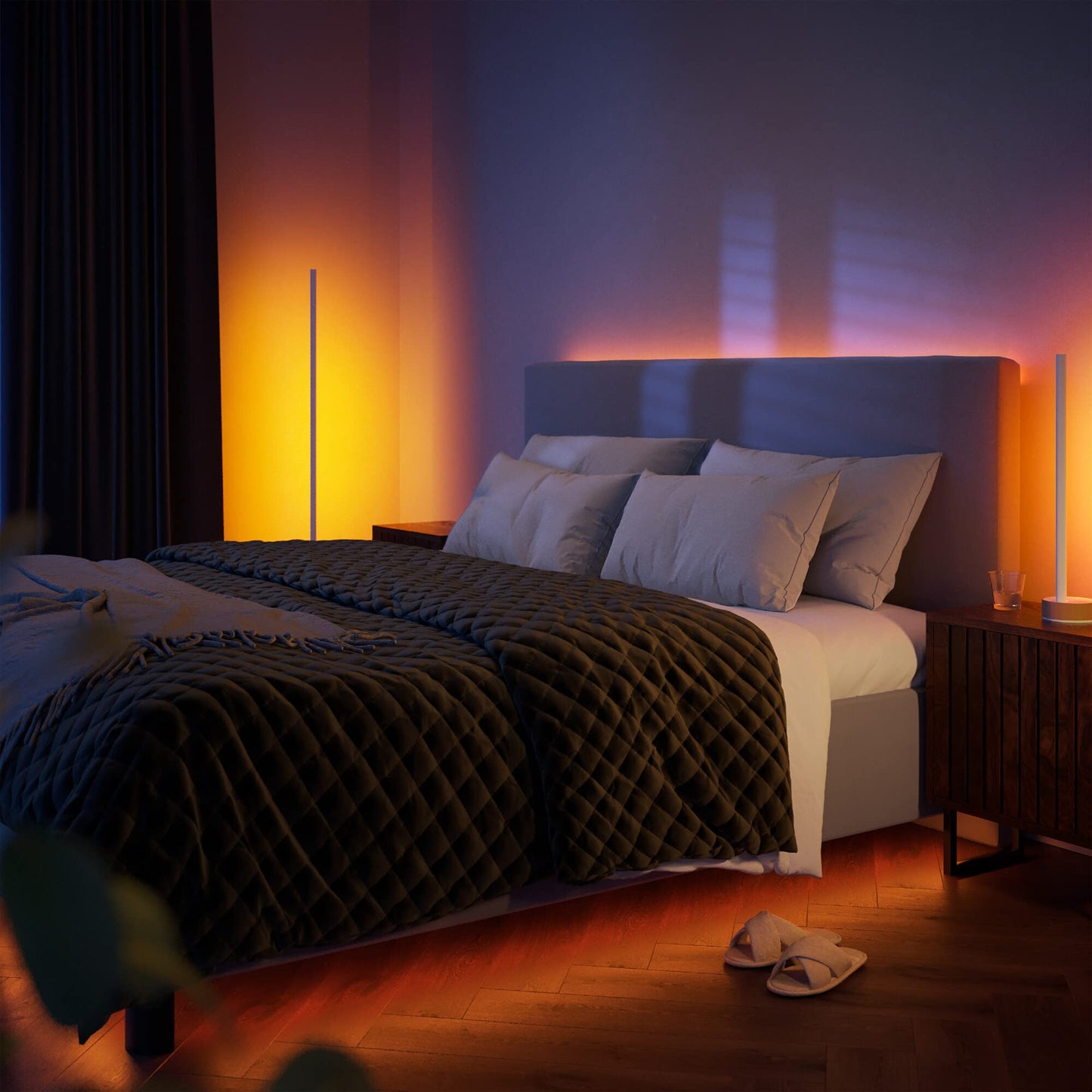 Philips Hue White & Color Ambiance Gradient Signe LED Stehleuchte