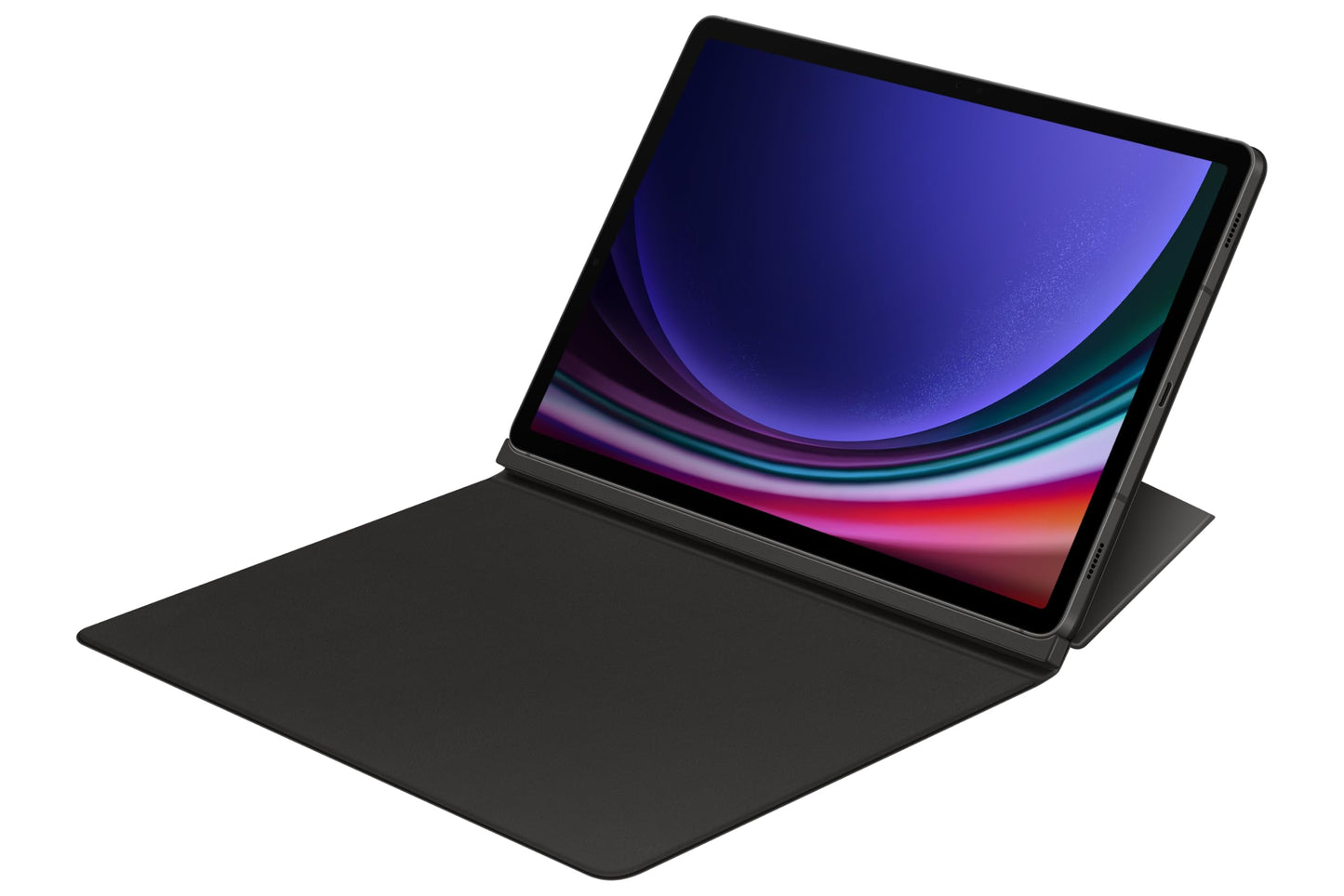 Samsung Galaxy Official Smart Book Cover for Galaxy Tab S10 FE, S9, S9 FE, Black