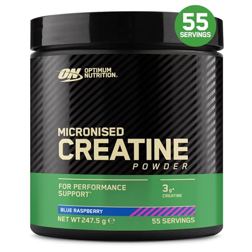 Optimum Nutrition Micronised Creatine Powder, 100% Pure Creatine Monohydrate Powder for Performance and Muscle Power