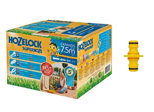 Hozelock Superhoze Hosepipe, Yellow & Grey