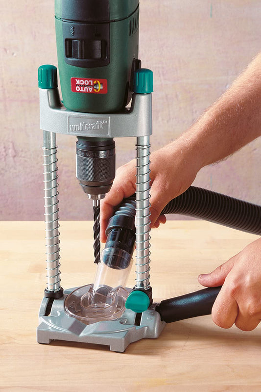 wolfcraft tecmobil Mobile Drill Stand I 4522000 I For safe mobile drilling