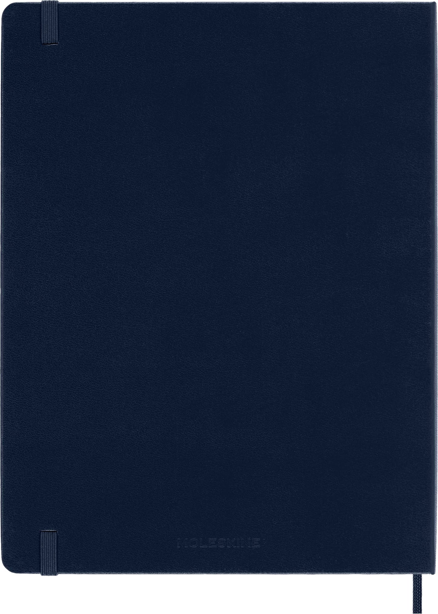 Moleskine Wochenkalender mit Platz für Notizen 12 Monate 2024, Agenda 2024, Hardcover und elastischem Verschluss