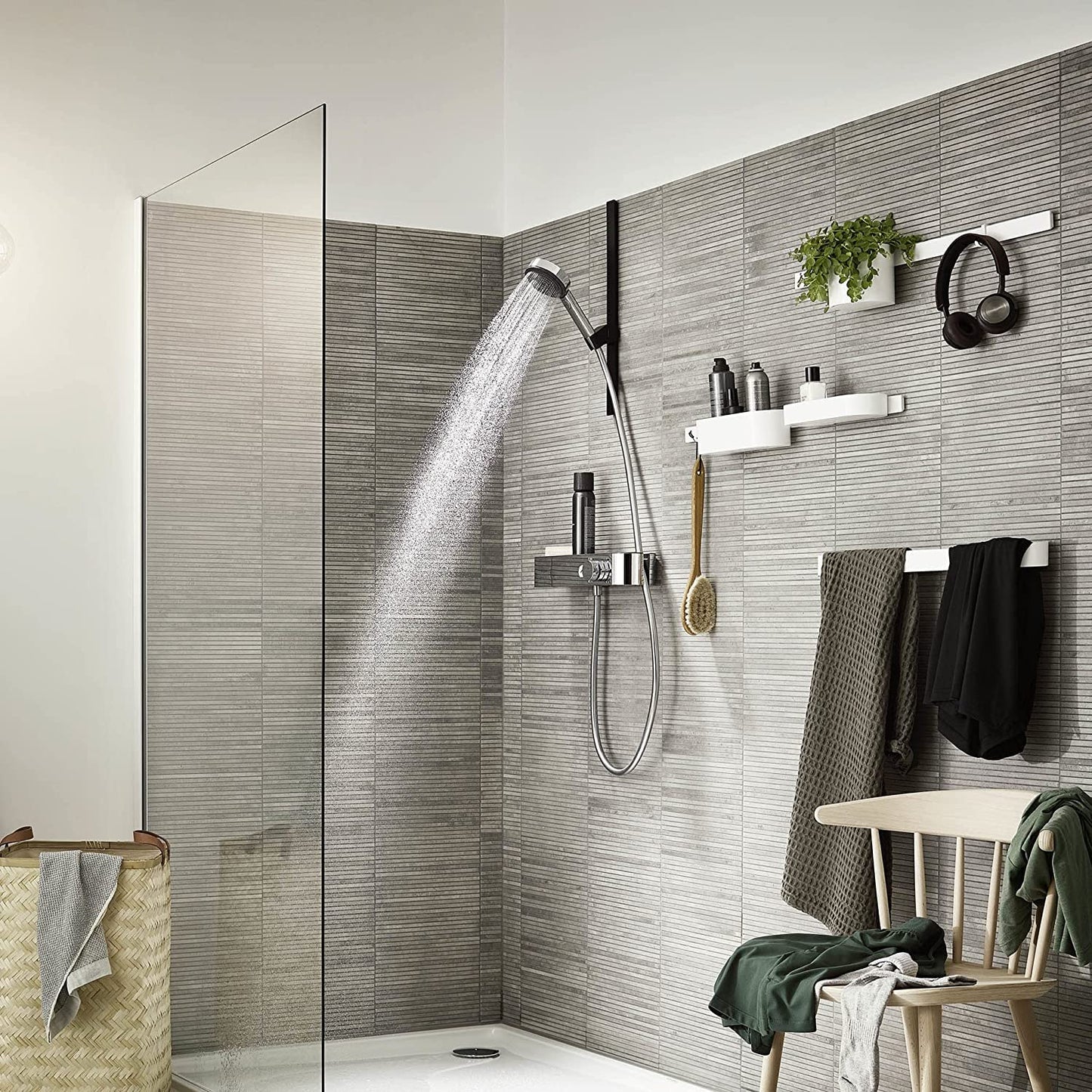 Hansgrohe Hand Shower Pulsify Select S, Shower Head 105 mm