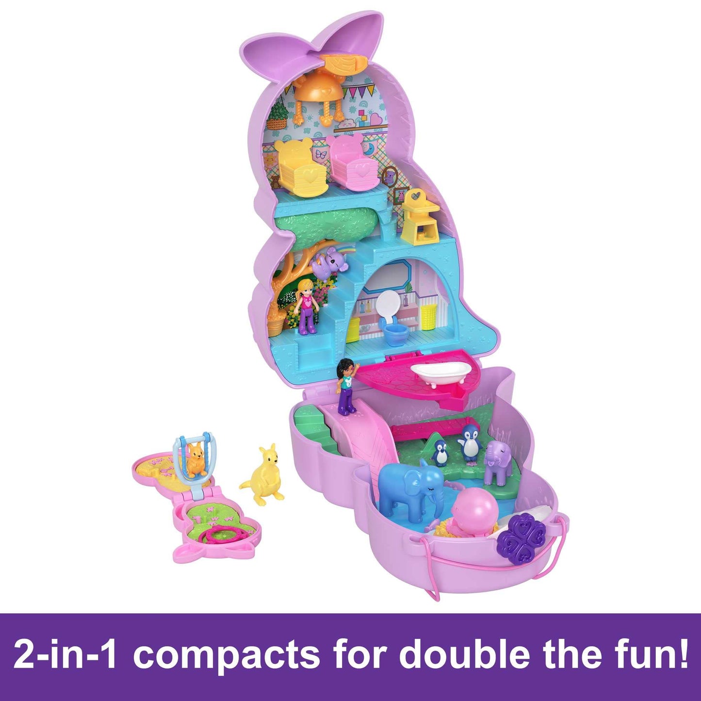 Polly Pocket Playset and Travel Toy