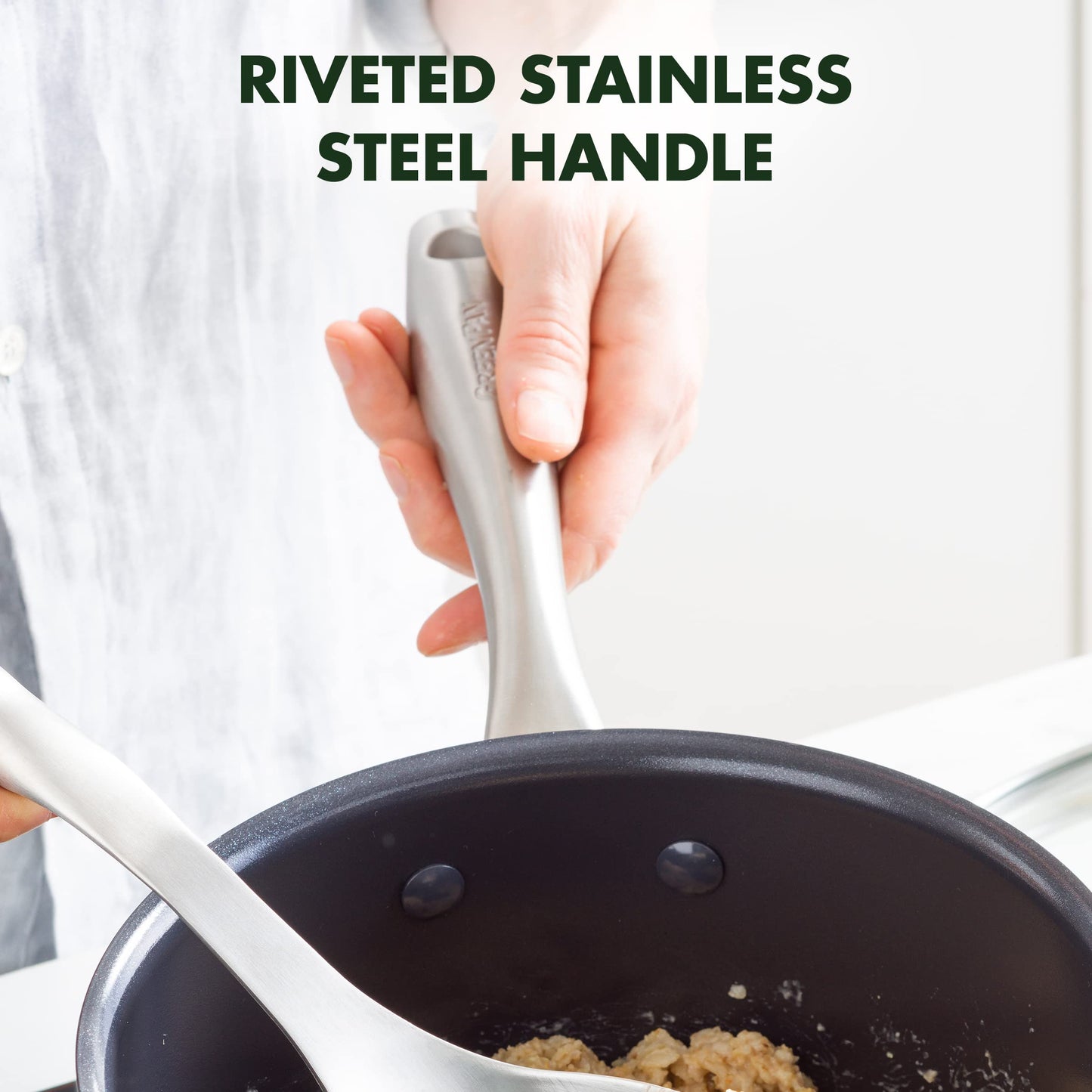 GreenPan Lima Midnight Hard Anodized Healthy Ceramic Nonstick