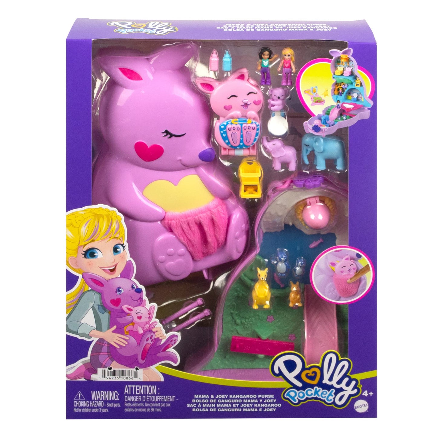 Polly Pocket Playset and Travel Toy