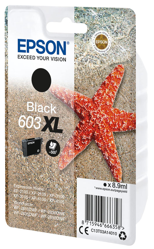 Epson Black Ink 603XL Blister