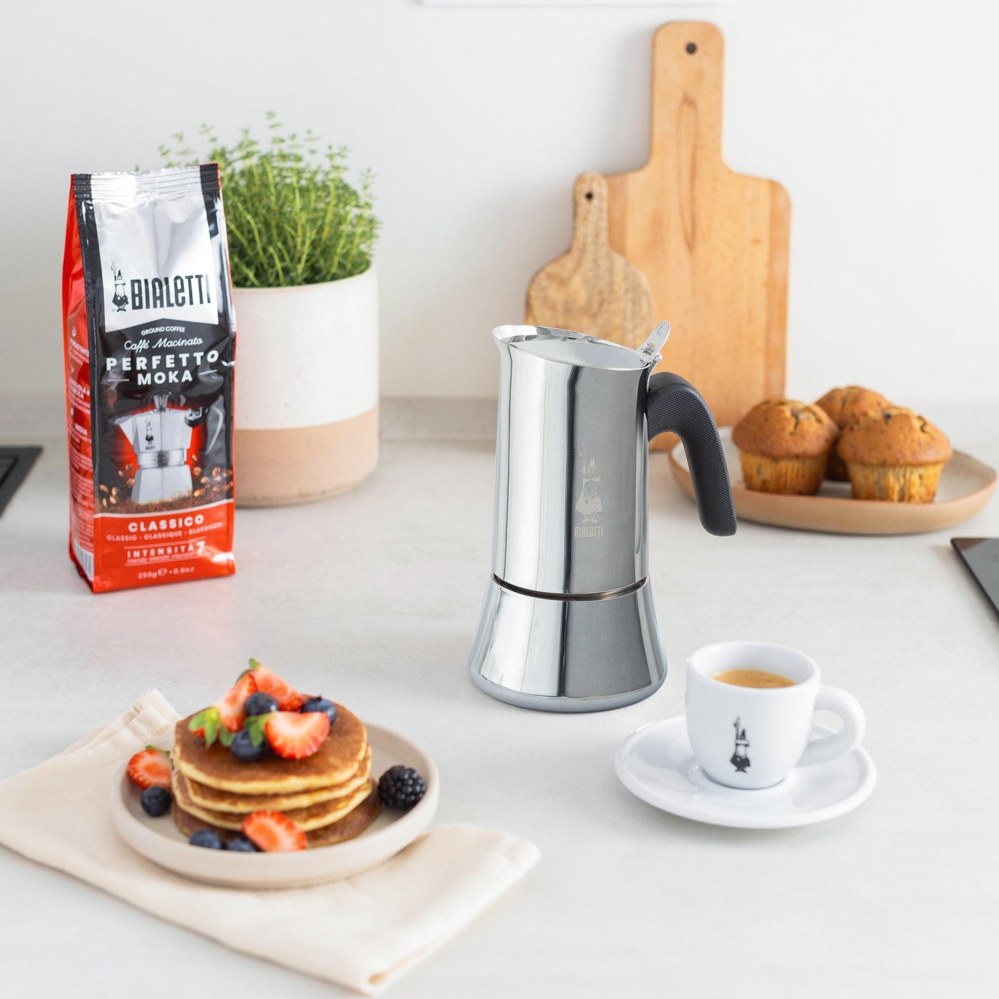 Bialetti New Venus Steel Coffee Maker