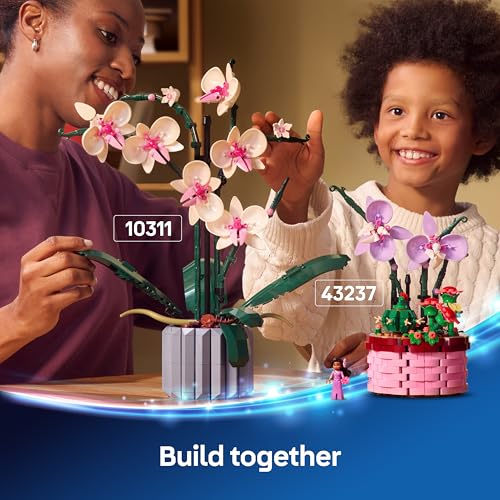 LEGO | Disney Encanto Isabela’s Flowerpot, Buildable Orchid Flower Toy for 9 Plus Year Old Kids, Girls & Boys, with Film Character Mini-Doll Figure, and Cactus, Fun Birthday Gift 43237