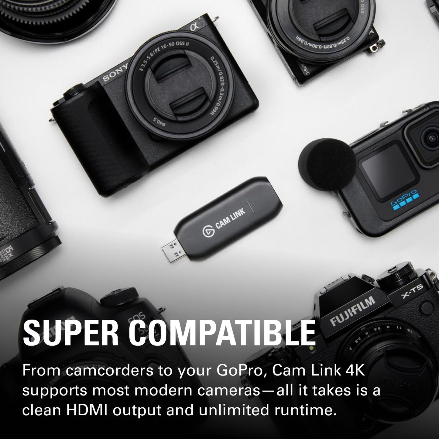 Elgato Cam Link broadcast live and record