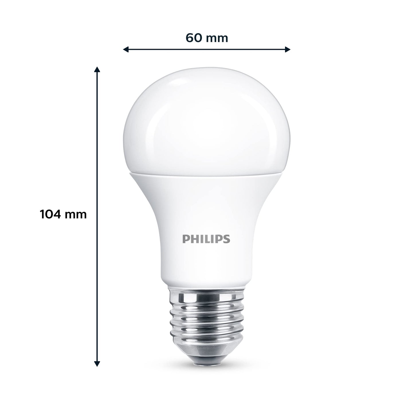 Philips LED Classic E27 Lampen 3-er Pack