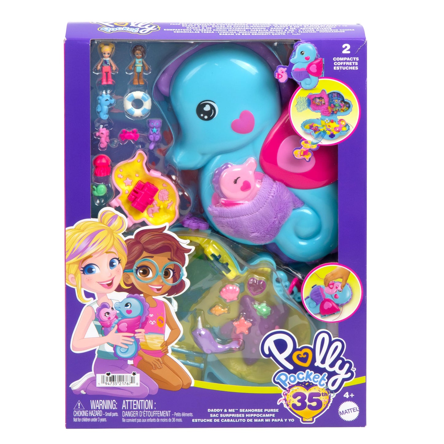 Polly Pocket Toy Figure Playset