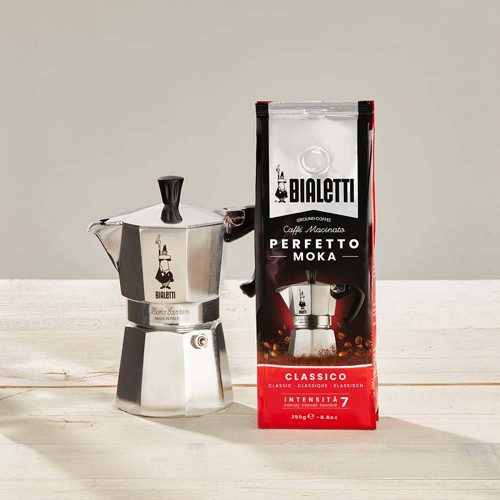 Bialetti Moka Express Aluminium Stovetop Coffee Maker