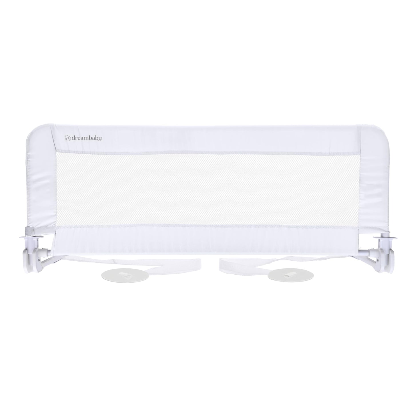 Dreambaby Phoenix Toddler Bed Rail - Foldable & Portable Bed Safety Barrier - Suitable for Flat Bed Bases Up to King Size Mattress - Measures 110cm Wide x 45.5cm Tall - White - Model F719