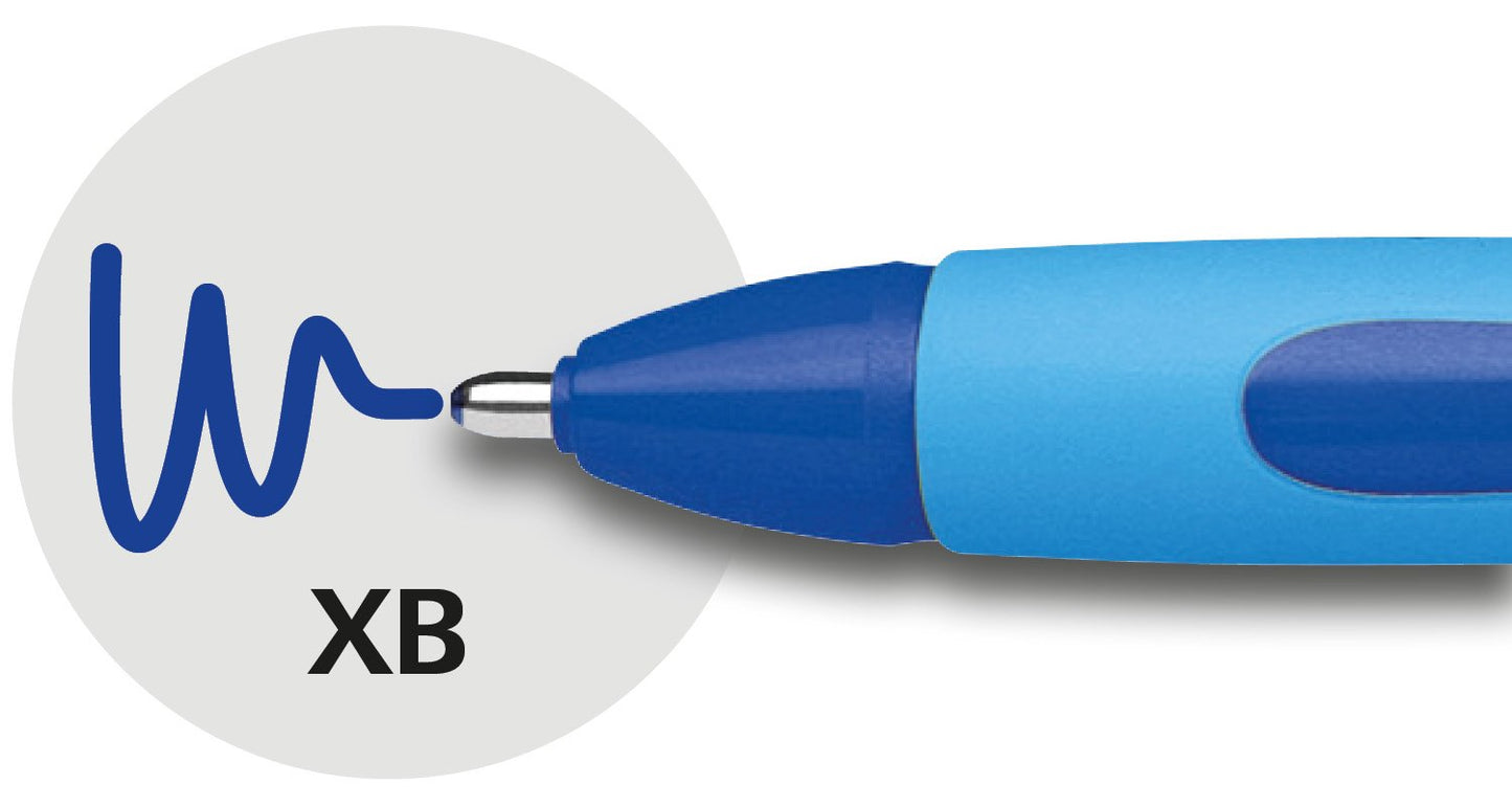 Schneider Slider Memo XB 150203 Ballpoint Pen Blue Pack of 10