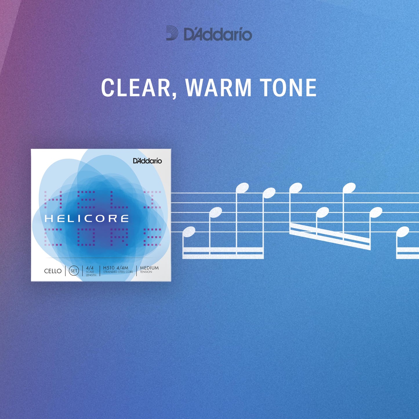 D'Addario Scale Medium Tension Violin String Set
