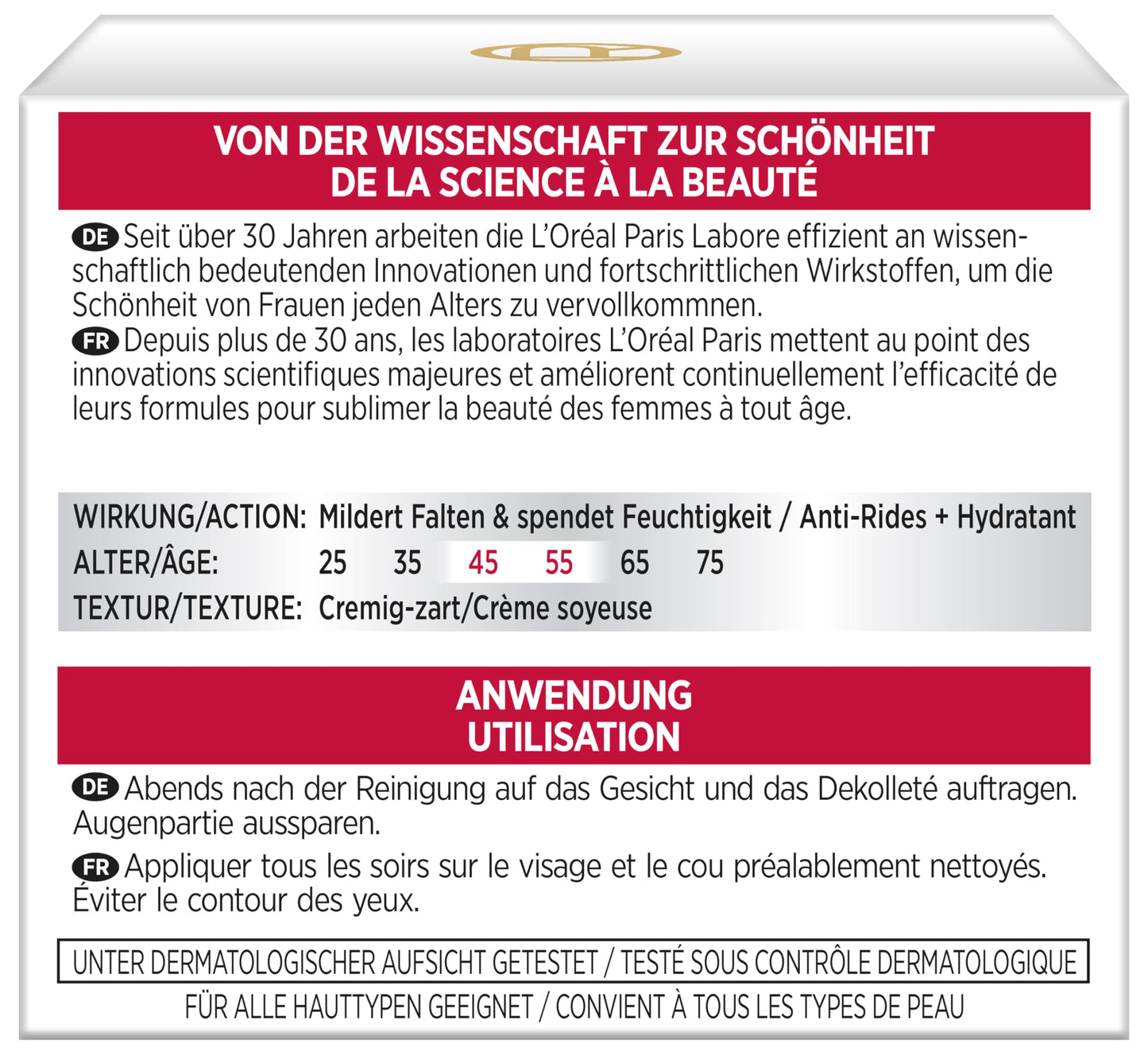 L'Oréal Paris Anti-wrinkle expert Retino Peptides 45+