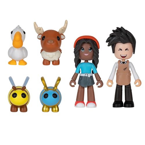Adopt Me! Coffee Shop and Playground Large Playset - Top Online Game - Exclusive Virtual Item Code Included - Featuring Your Favourite Pets, Characters, and Playscapes - Ages 6+