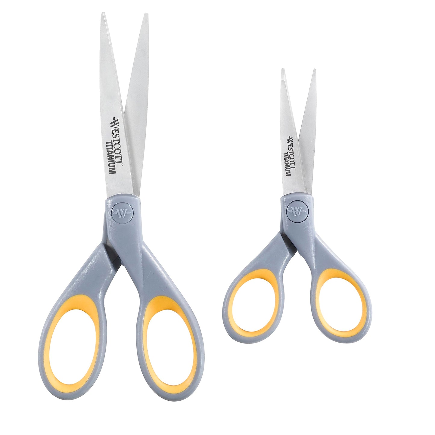 Westcott 5/7-Inch Titanium Bonded Scissor Set (Pack of 2)