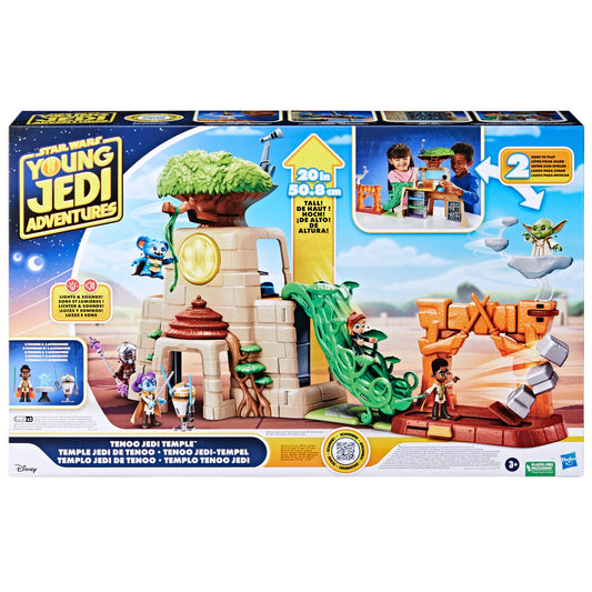 Star Wars Tenoo Jedi Temple 50.8-cm-tall Playset with Action Figures