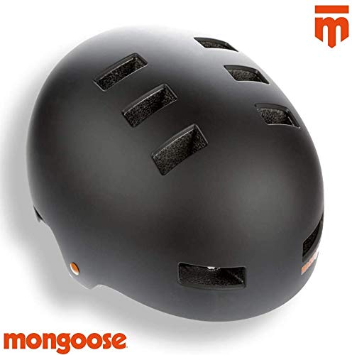 Mongoose Urban Hardshell Youth/Adult Helmet for Scooter, BMX, Cycling and Skateboarding