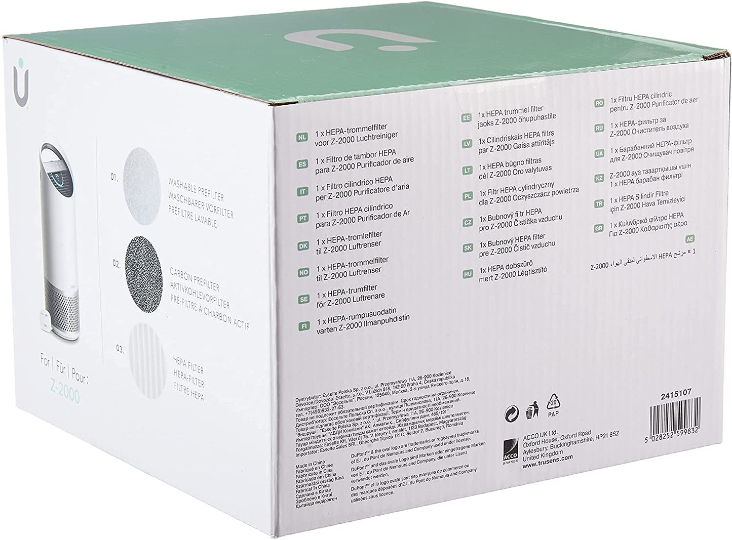 Leitz TruSens Z-1000 Air Purifier