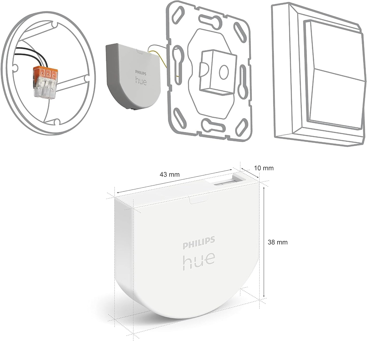 Philips Hue Wandschalter Modul Doppelpack