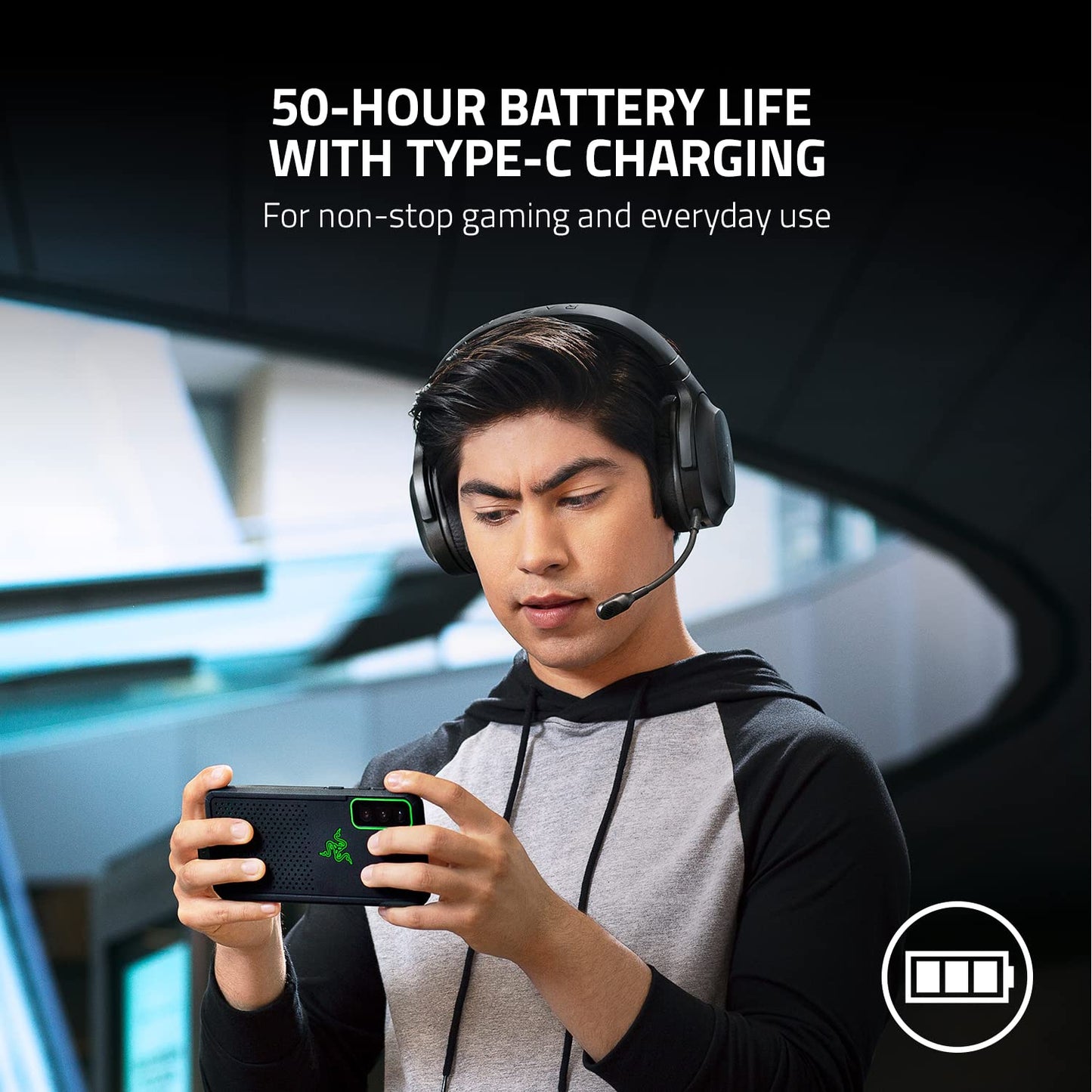 Razer Barracuda - Wireless Multi-platform Gaming and Mobile Headset