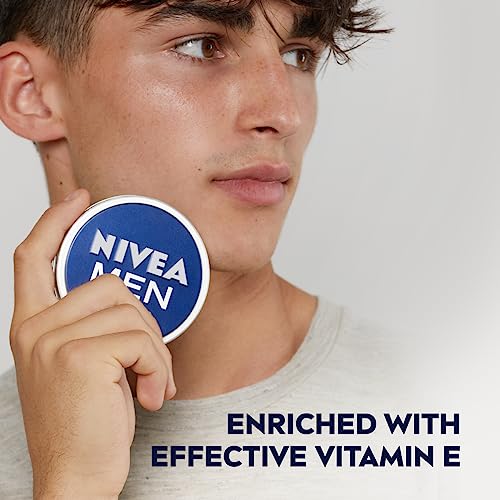 NIVEA Men Creme Pack of 5 (5 x 150 ml), Intensive Everyday Face, Body and Hand Cream with Vitamin E, Moisturising Cream For The Whole Body
