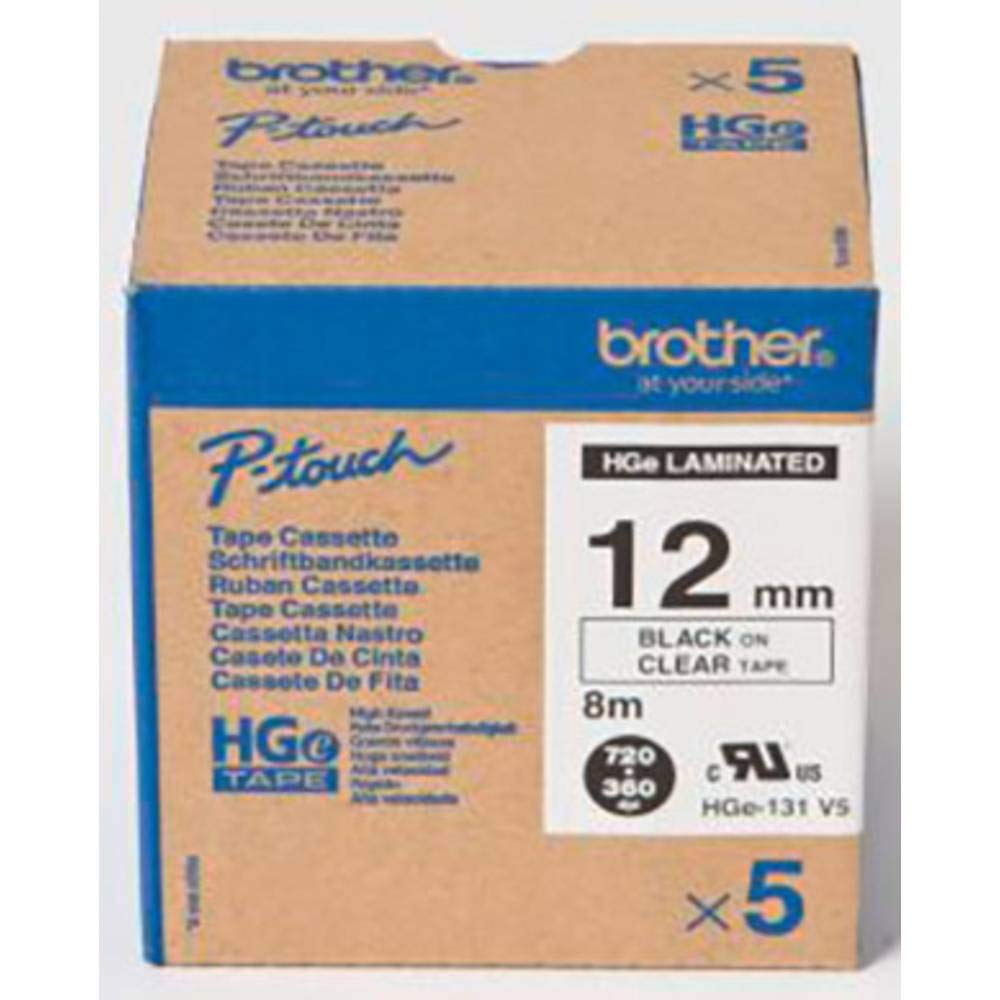 Brother Labelling Tape Cassette, Value Pack