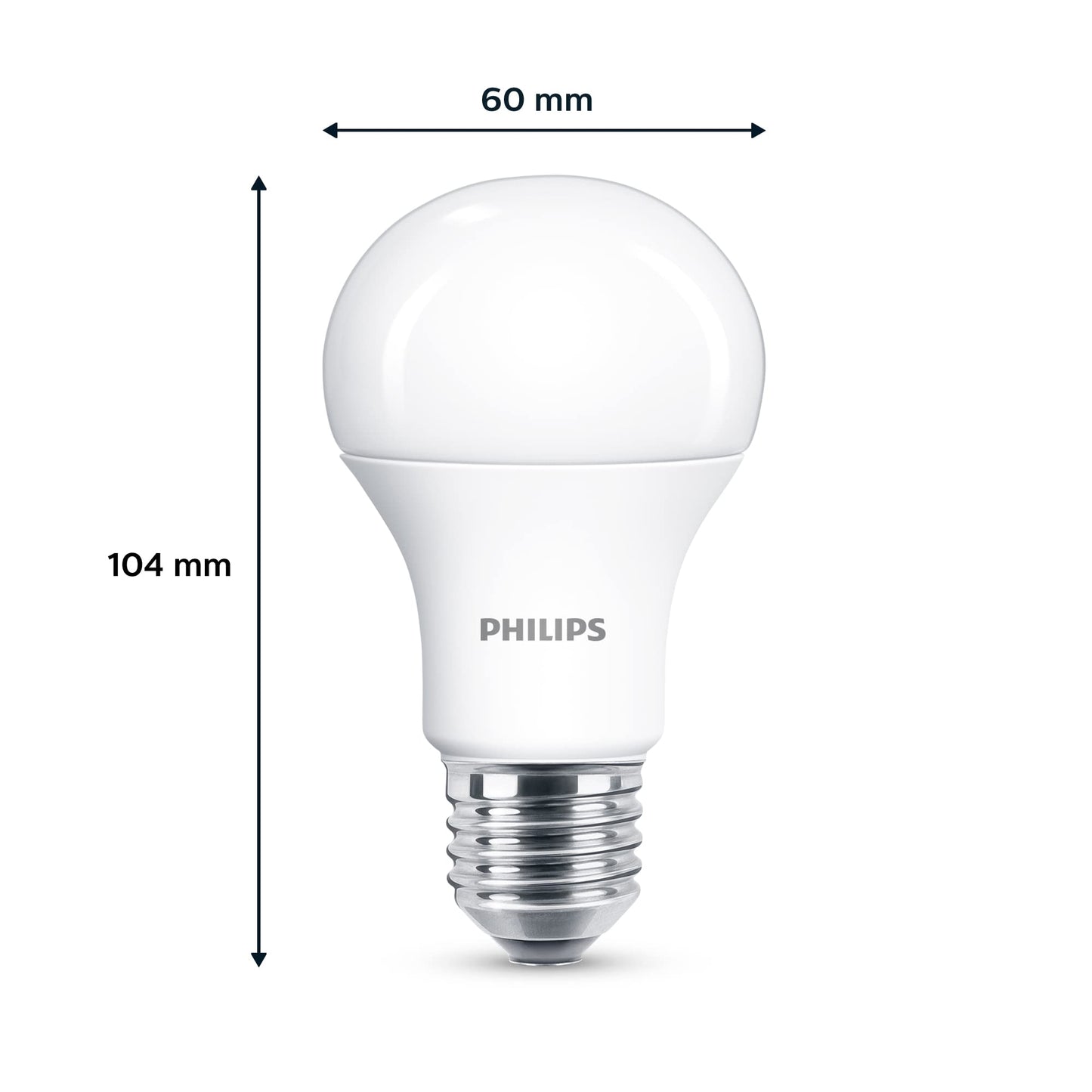 Philips LED Classic E27 Lampen 3-er Pack