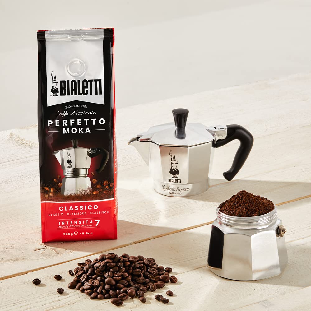 Bialetti Moka Express Aluminium Stovetop Coffee Maker