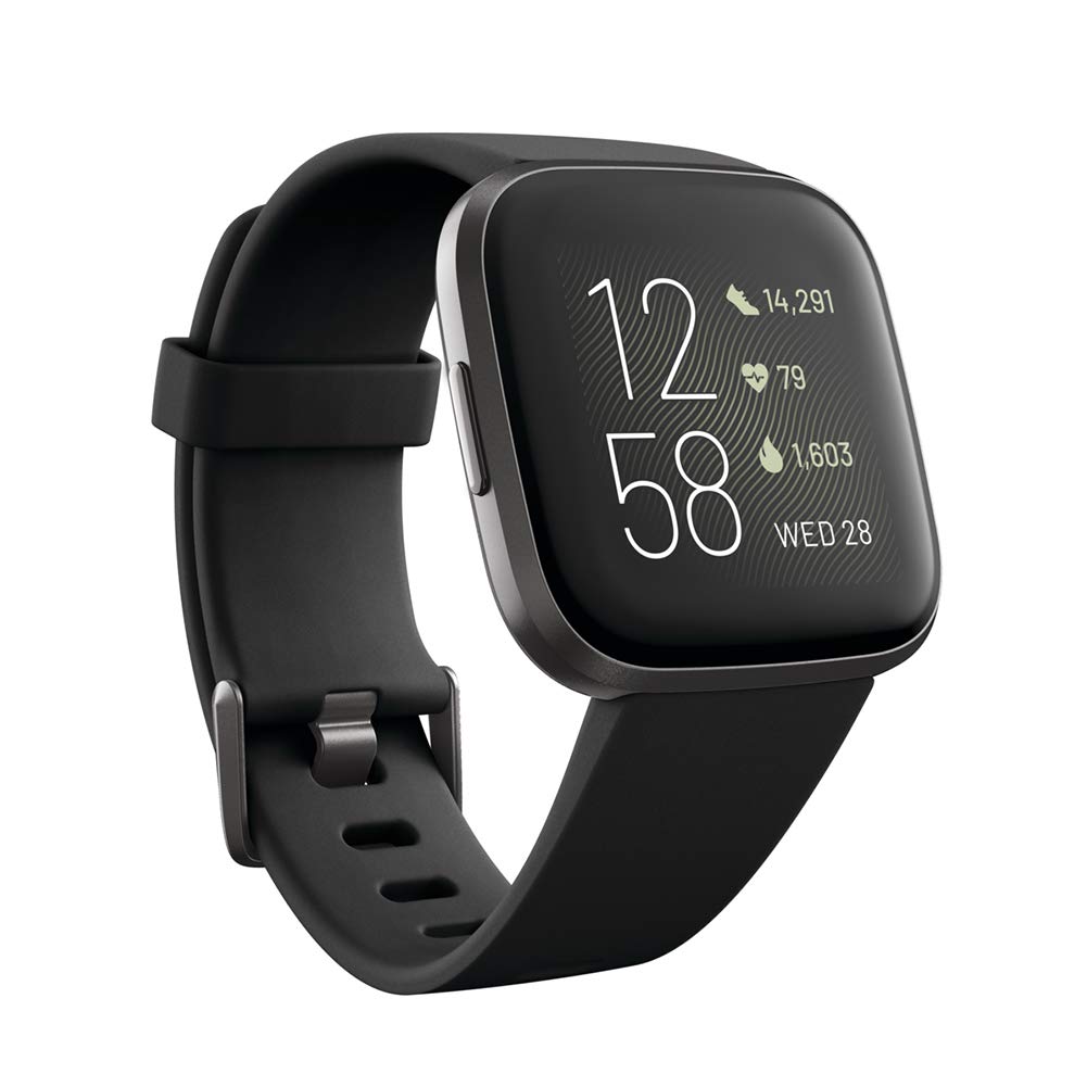 Fitbit Versa 2 Health & Fitness Smartwatch with Voice Control, Sleep Score & Music