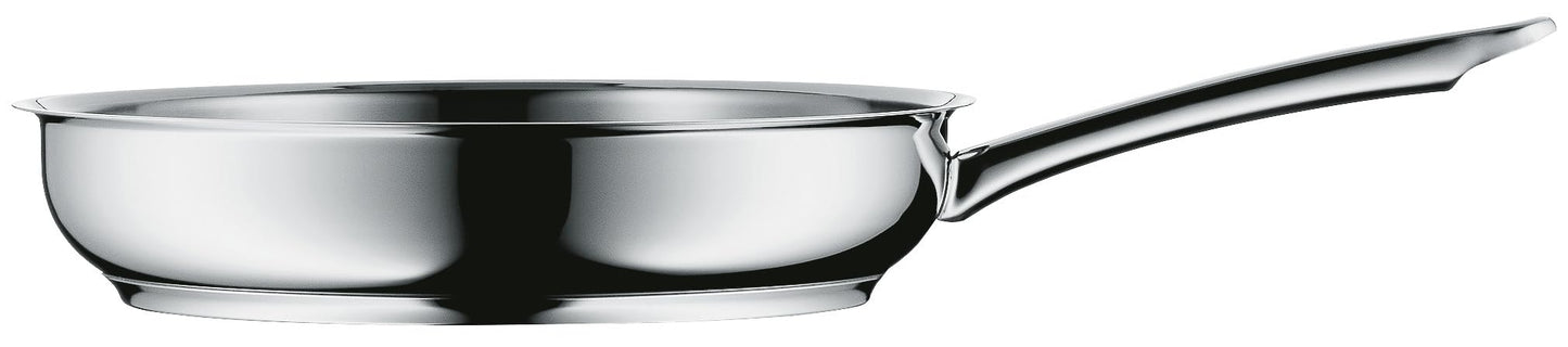 WMF Profi 24 cm, Cromargan Edelstahl unbeschichtet, Induktion, spülmaschinengeeignet, backofenfest